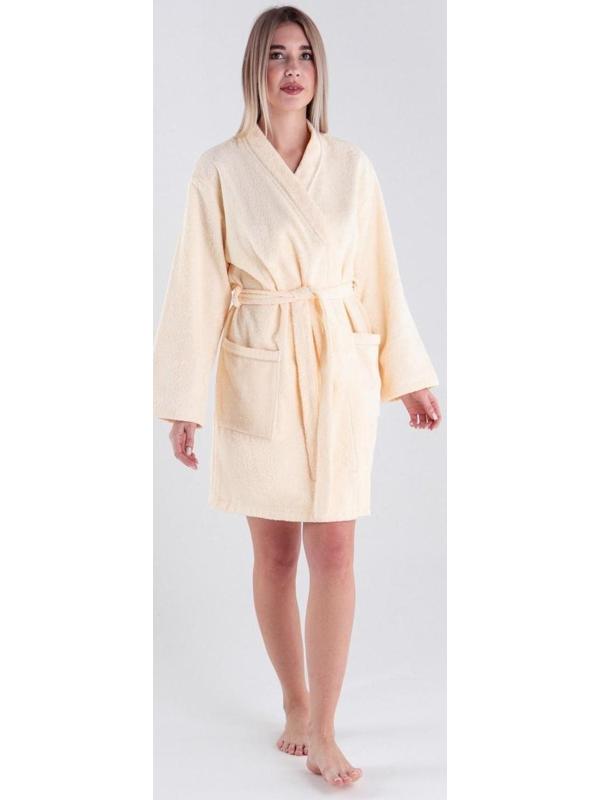 Халат махровый женский Queen размер 46-48, 100% хлопок