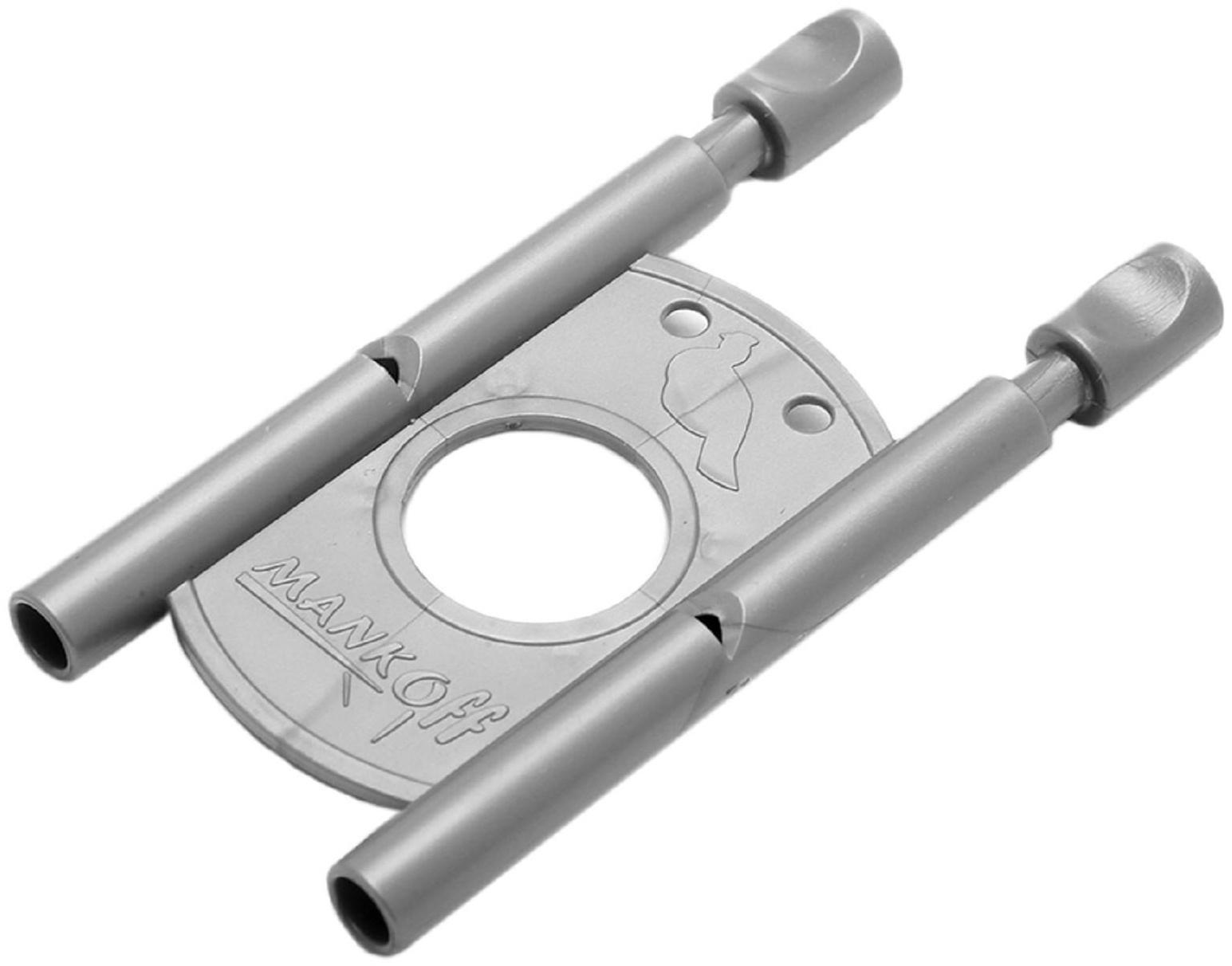 Манок на рябчика, двойной, серый