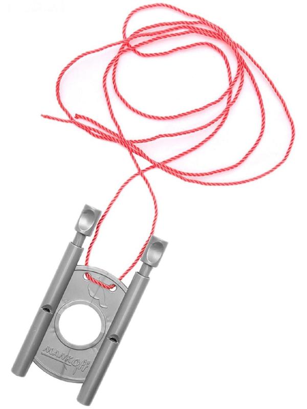 Манок на рябчика, двойной, серый