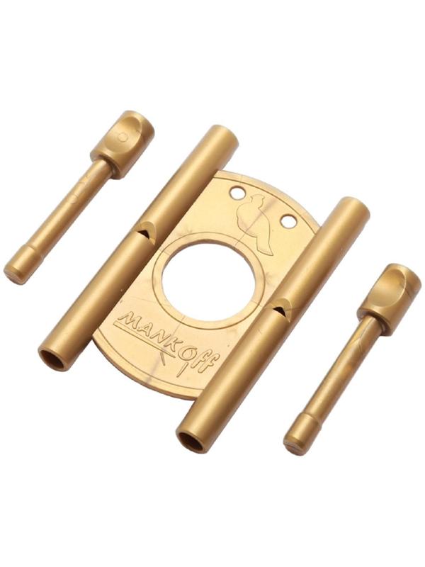 Манок на рябчика, двойной, золотой