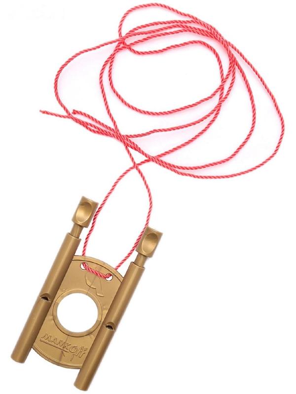 Манок на рябчика, двойной, золотой