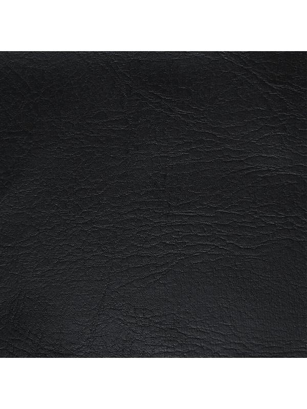 Комплект для обивки дверей, 110 × 200 см: иск.кожа, ватин 5 мм, гвозди, струна, чёрный, «Ватин»