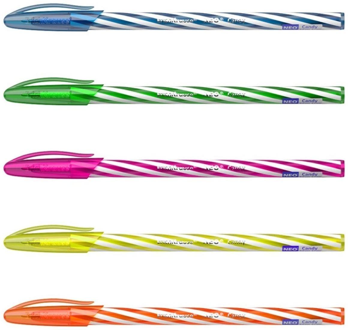 Ручка шариковая ErichKrause Neo Candy чернила синие 47550 ЦЕНА ЗА 1 ШТ!!!