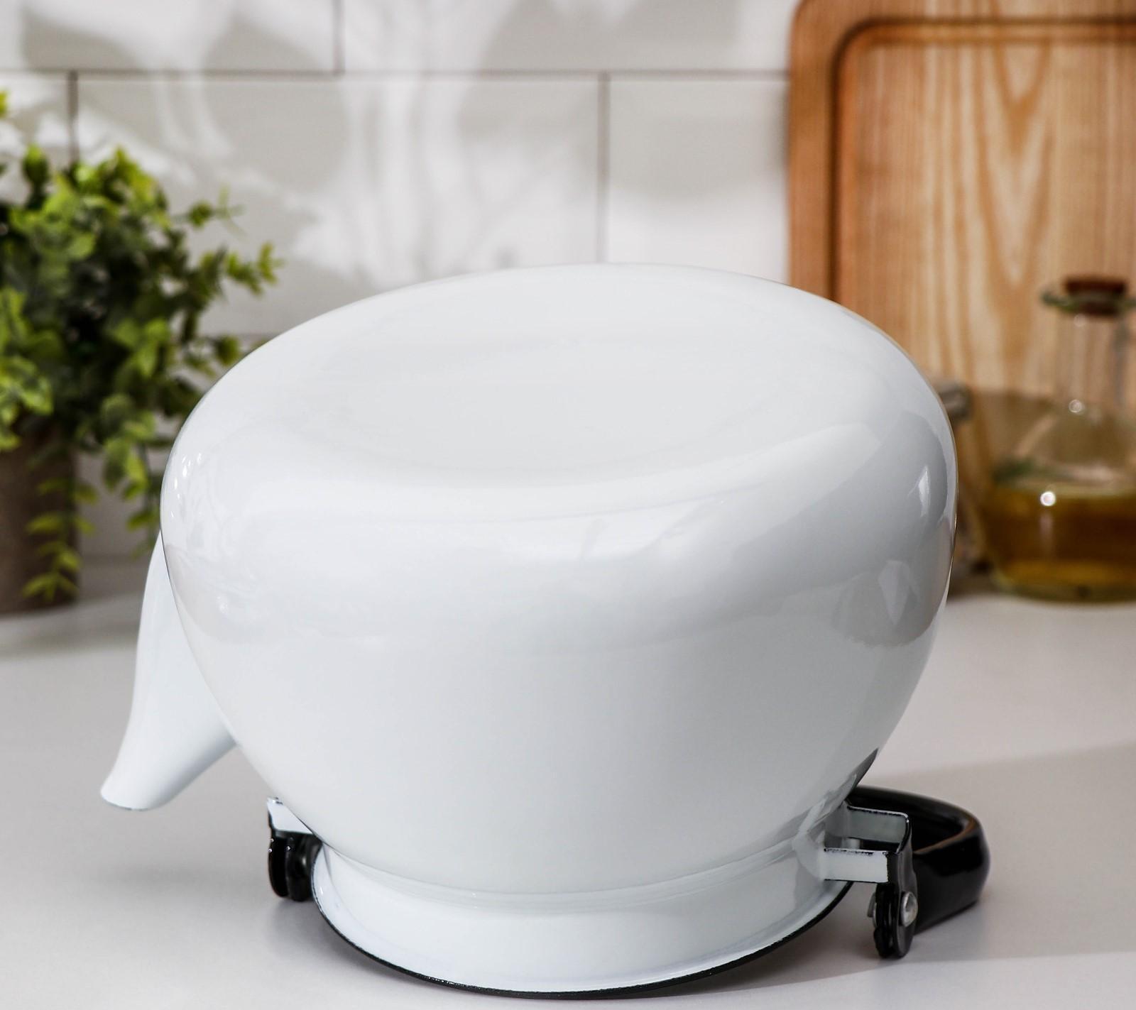 Чайник сфер без деколи, 3 л, индукция, цвет белый