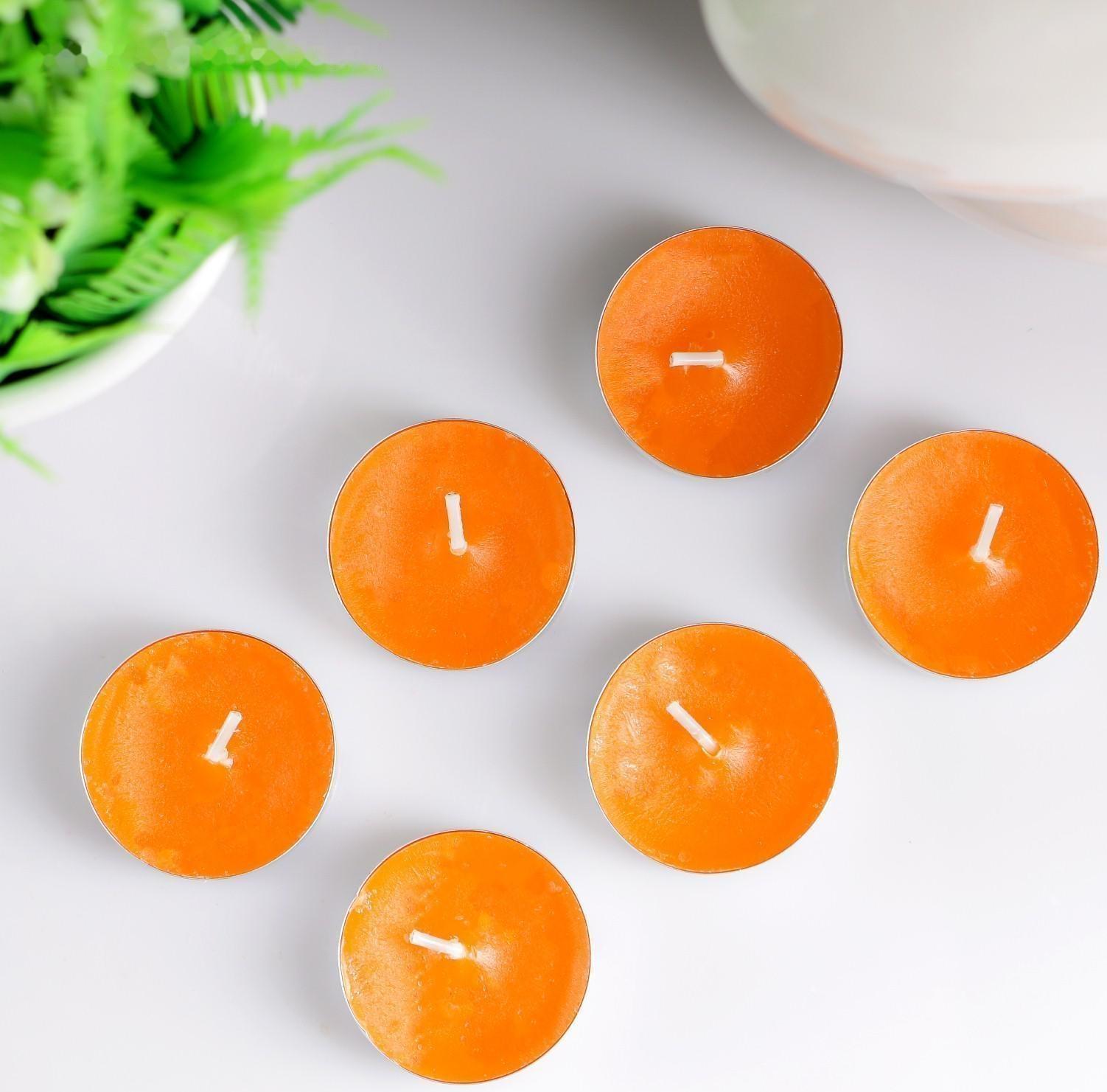 Набор чайных свечей ароматизированных 