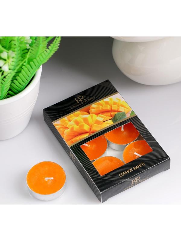 Набор чайных свечей ароматизированных 