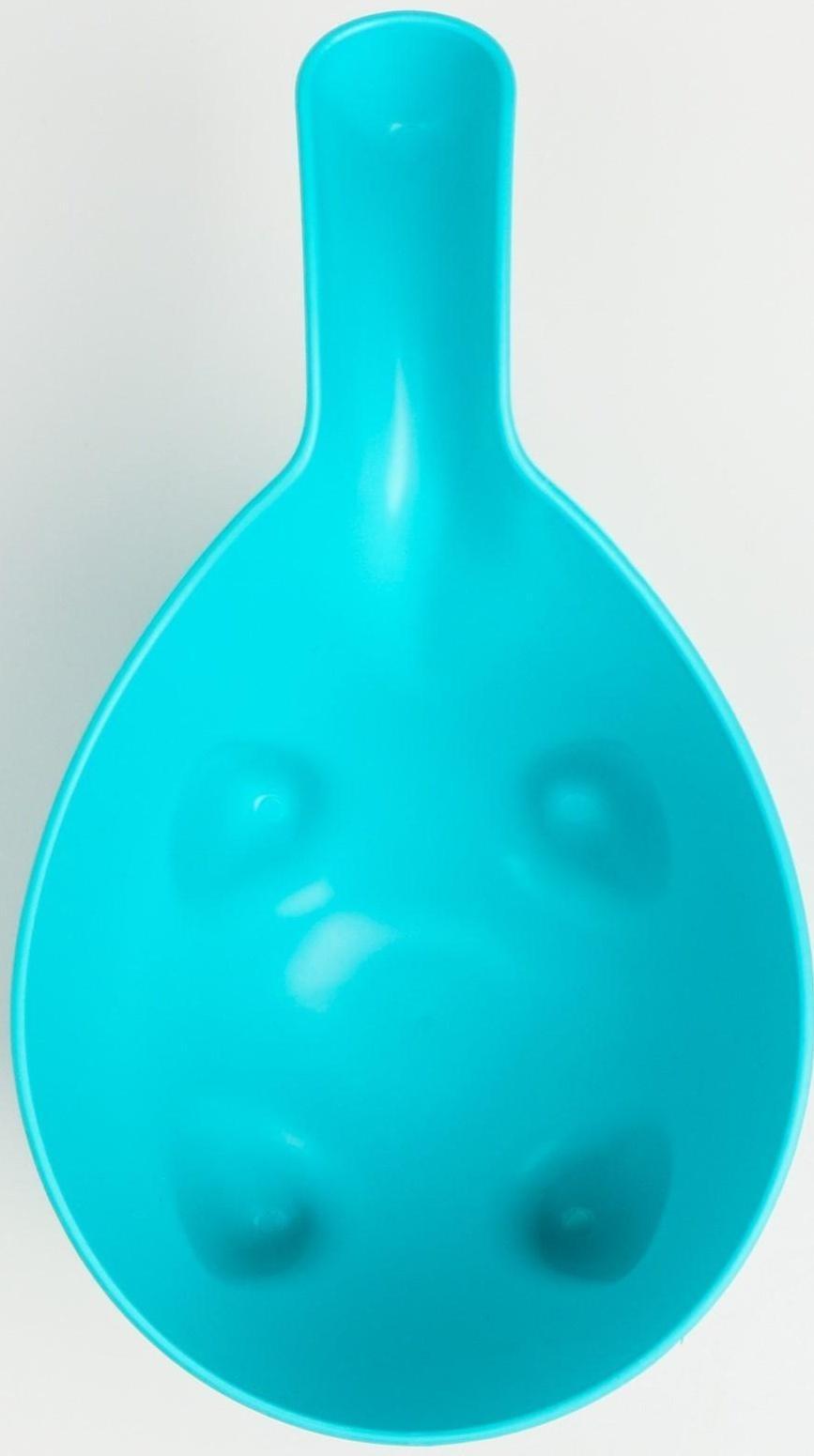 Ковш для купания и мытья головы, детский банный ковшик, хозяйственный Dino Scoop, 650 мл., цвет мятный