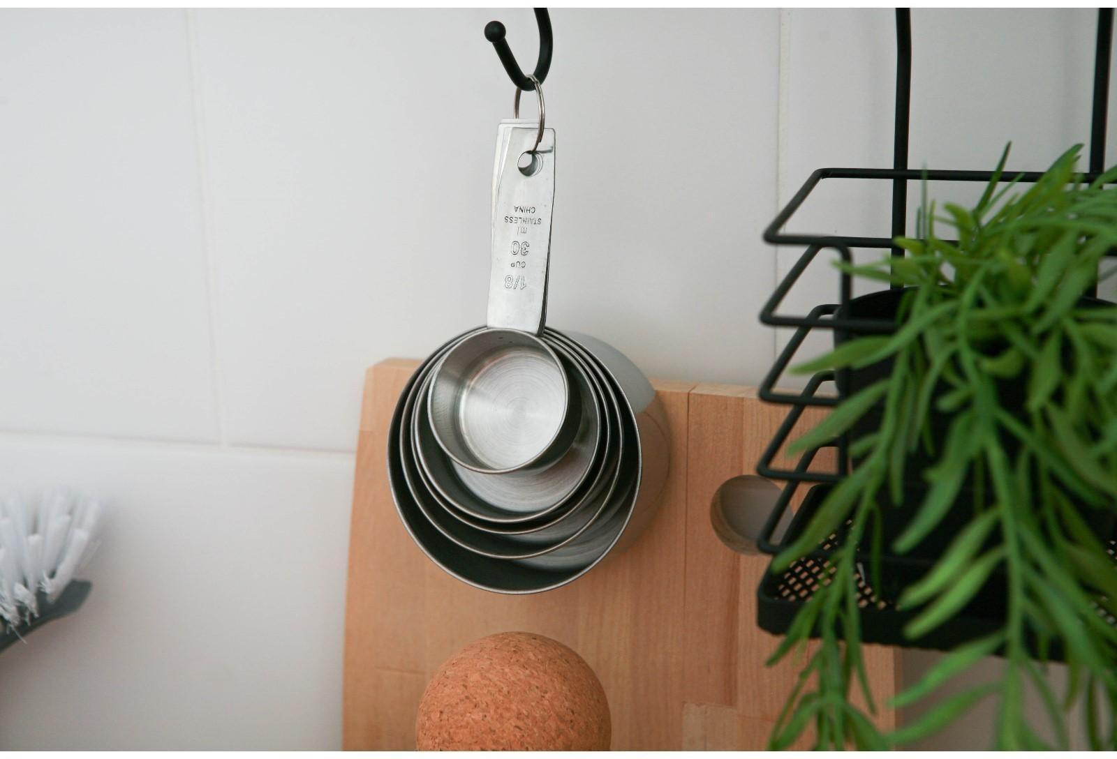 Набор мерных ложек Доляна «Кристалл», 5 шт: 30/60/80/125/250 мл