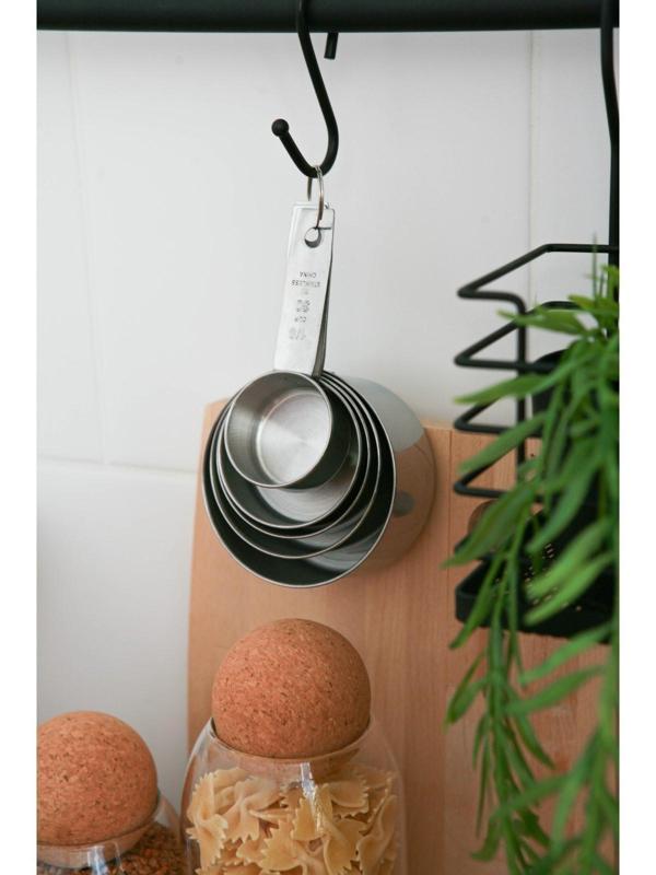 Набор мерных ложек Доляна «Кристалл», 5 шт: 30/60/80/125/250 мл