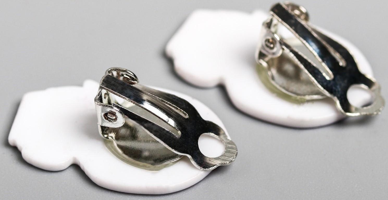 Набор бижутерии, Маша и Медведь, 2 браслета, клипсы, 7,5*11 см