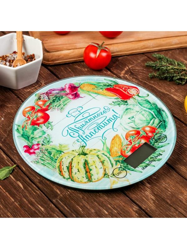 Весы кухонные электронные «Приятного аппетита», до 5 кг