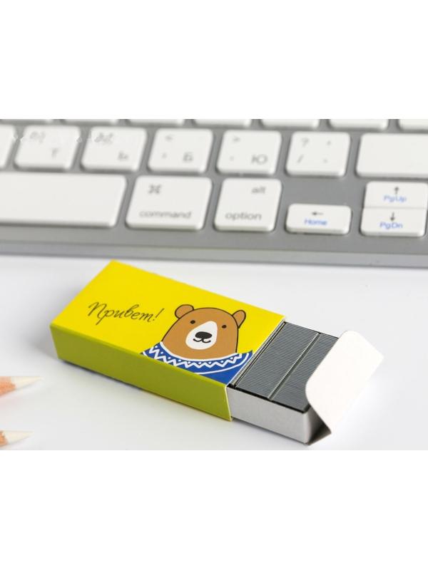 Степлер мини, №10  и скобы «Настало время приключений»