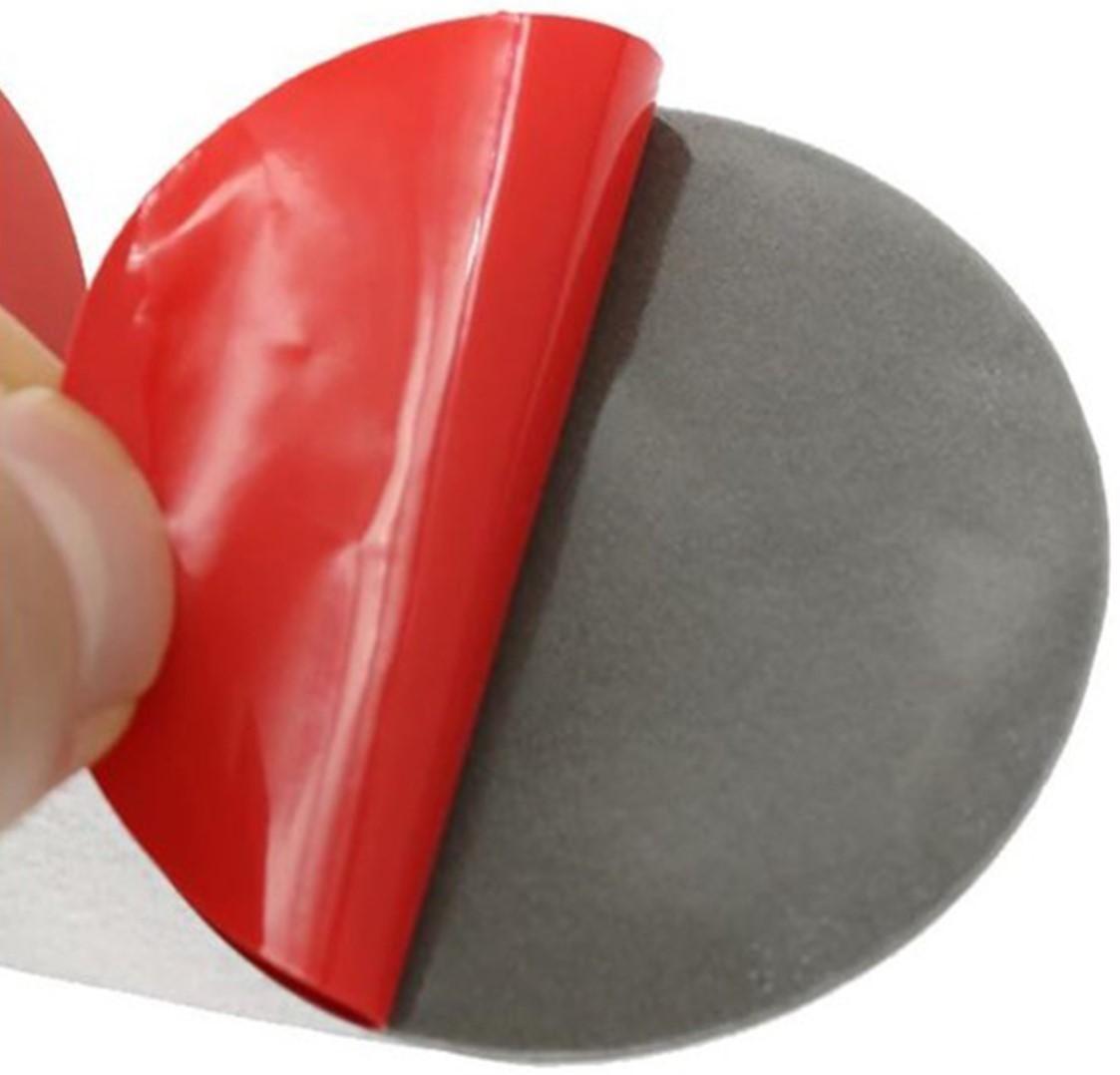 Клейкий круг TORSO, двухсторонний,  диаметр 3 см, набор 10 шт