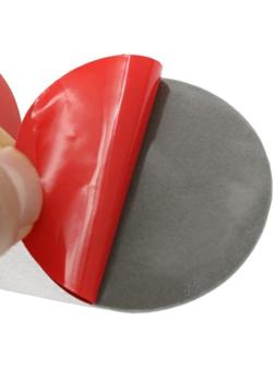 Клейкий круг TORSO, двухсторонний,  диаметр 3 см, набор 10 шт