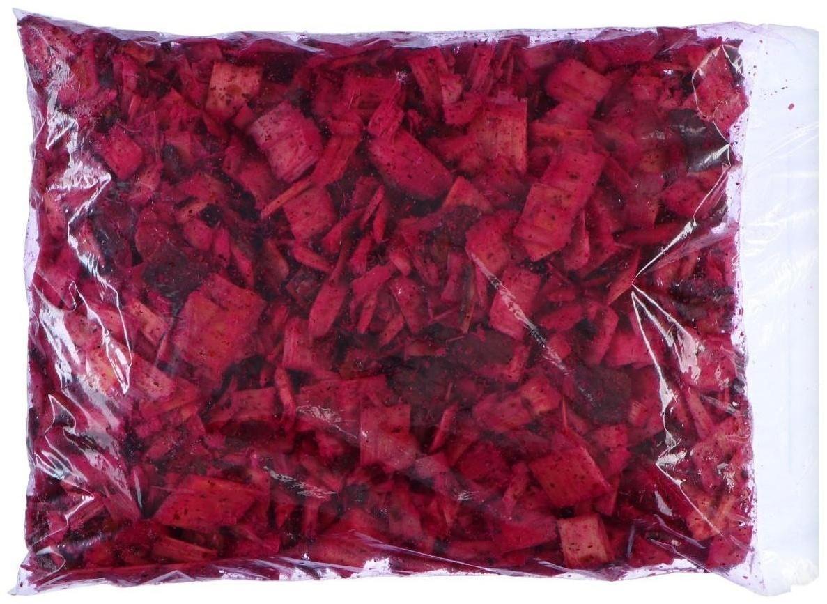 Щепа декоративная, розовая 20л.