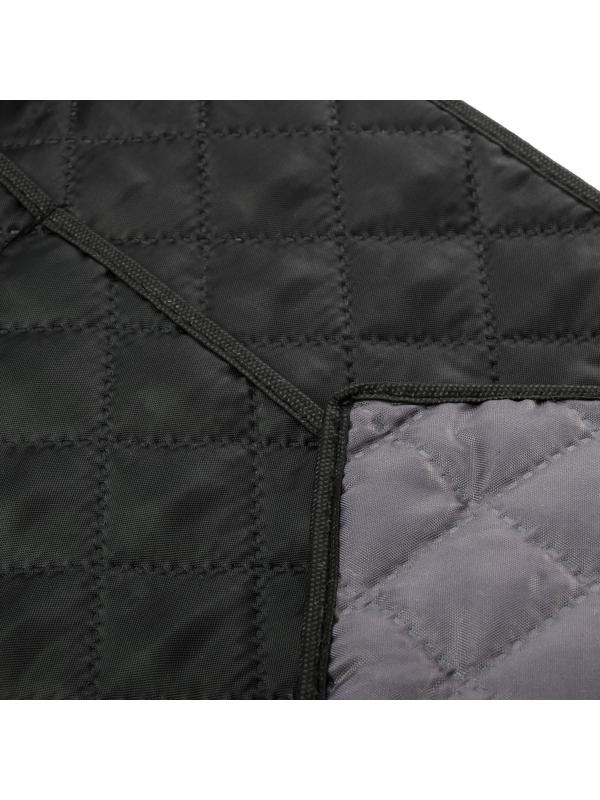 Органайзер на спинку сиденья в багажник, оксфорд, ромб, черный, 95х40 см