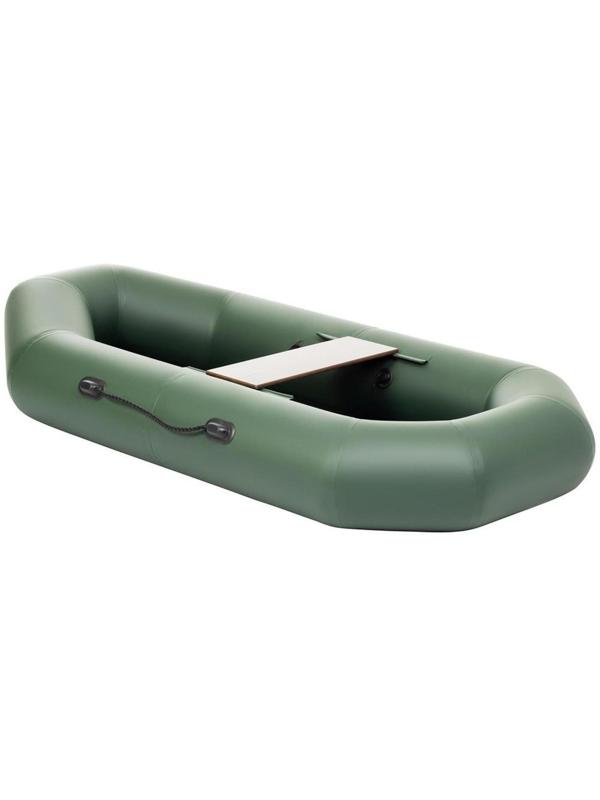 Лодка «Бриз 190» с гребками, цвет зелёный