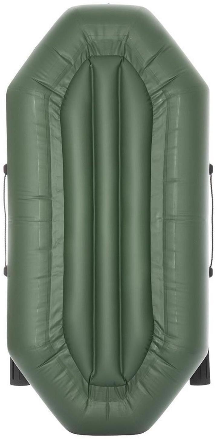 Лодка «Бриз А260», надувное дно, цвет зелёный