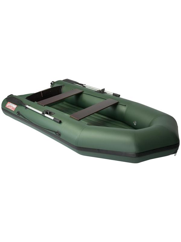Лодка «Капитан A310», надувное дно, цвет зелёный