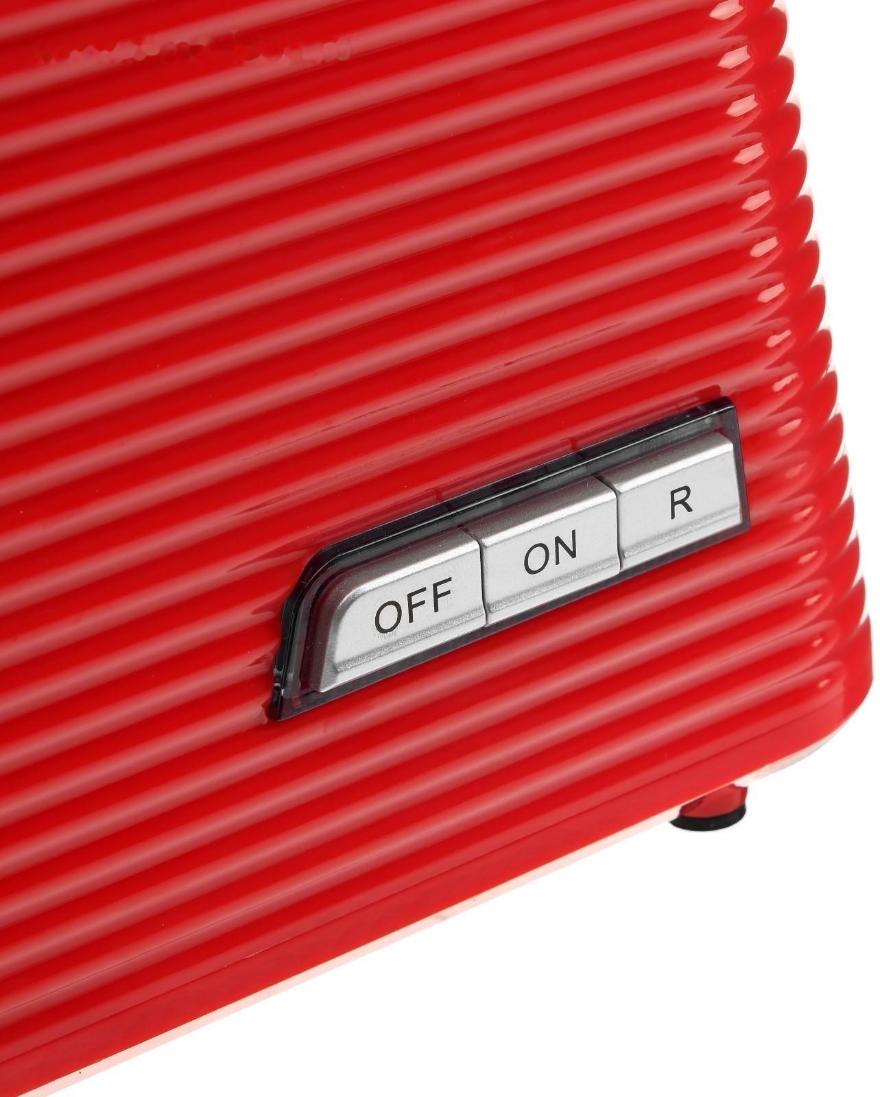 Мясорубка электрическая Sakura SA-6424R, 2000 Вт, насадки для колбас и сосисок, красная