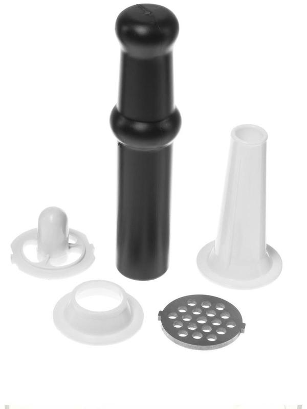 Мясорубка электрическая Sakura SA-6424R, 2000 Вт, насадки для колбас и сосисок, красная