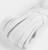 Резинка бельевая, 6 мм, 10 ± 1 м, цвет белый