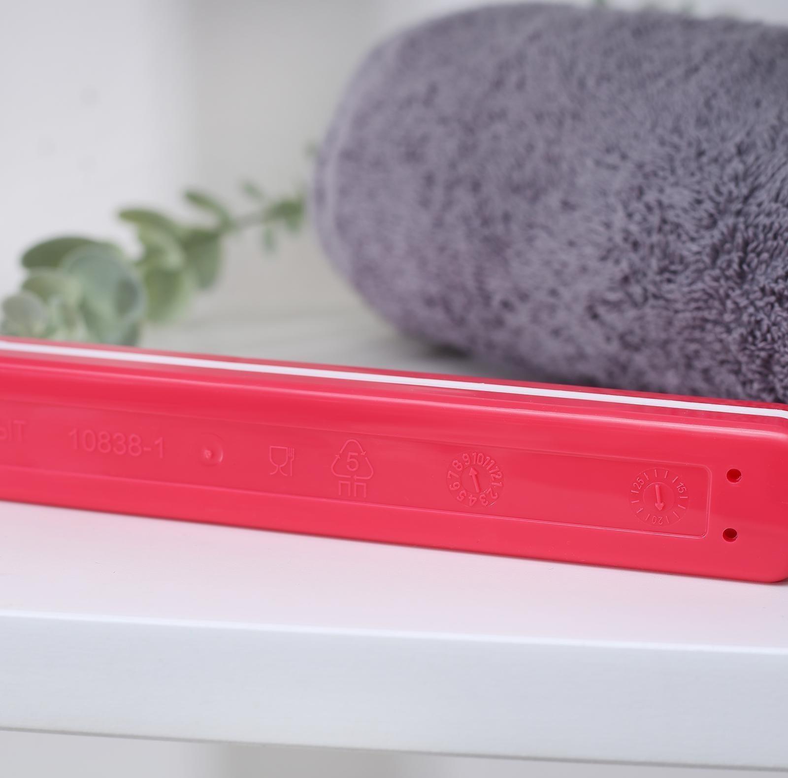 Футляр для зубной щётки, 20 см, цвет МИКС