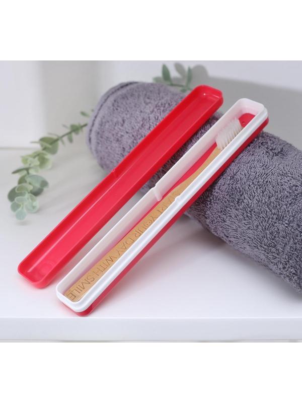 Футляр для зубной щётки, 20 см, цвет МИКС