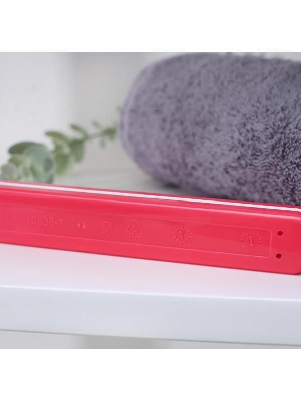 Футляр для зубной щётки, 20 см, цвет МИКС