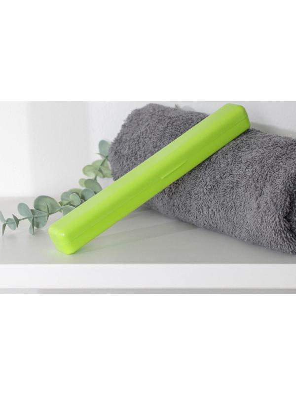 Футляр для зубной щётки, 20 см, цвет МИКС