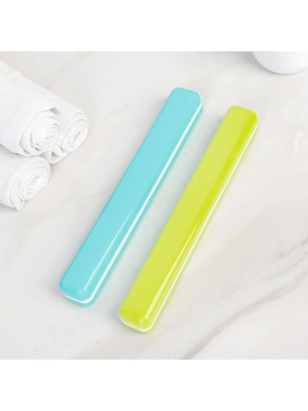 Футляр для зубной щётки, 20 см, цвет МИКС