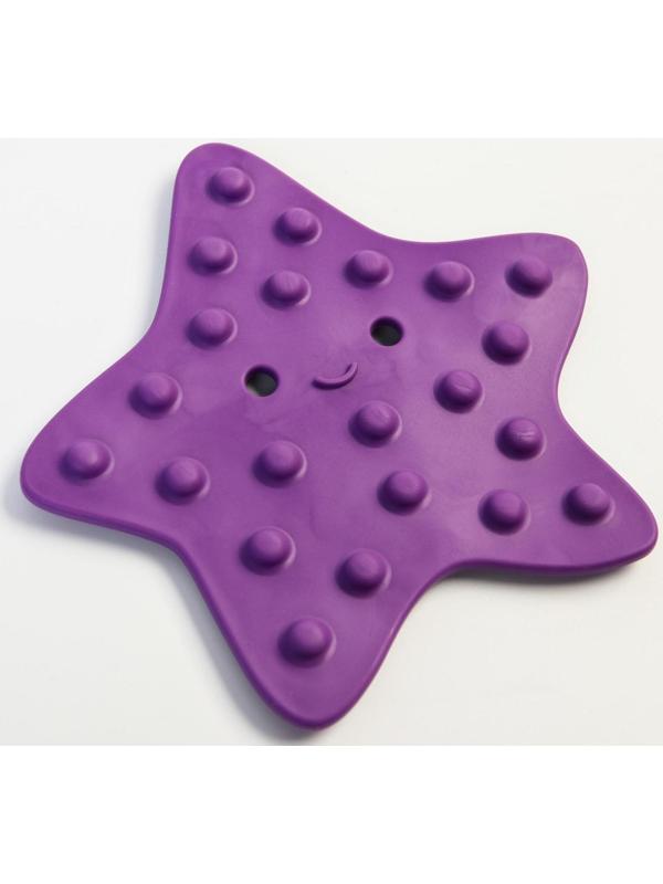 Набор антискользящих мини - ковриков для ванны 8 шт., цвет МИКС