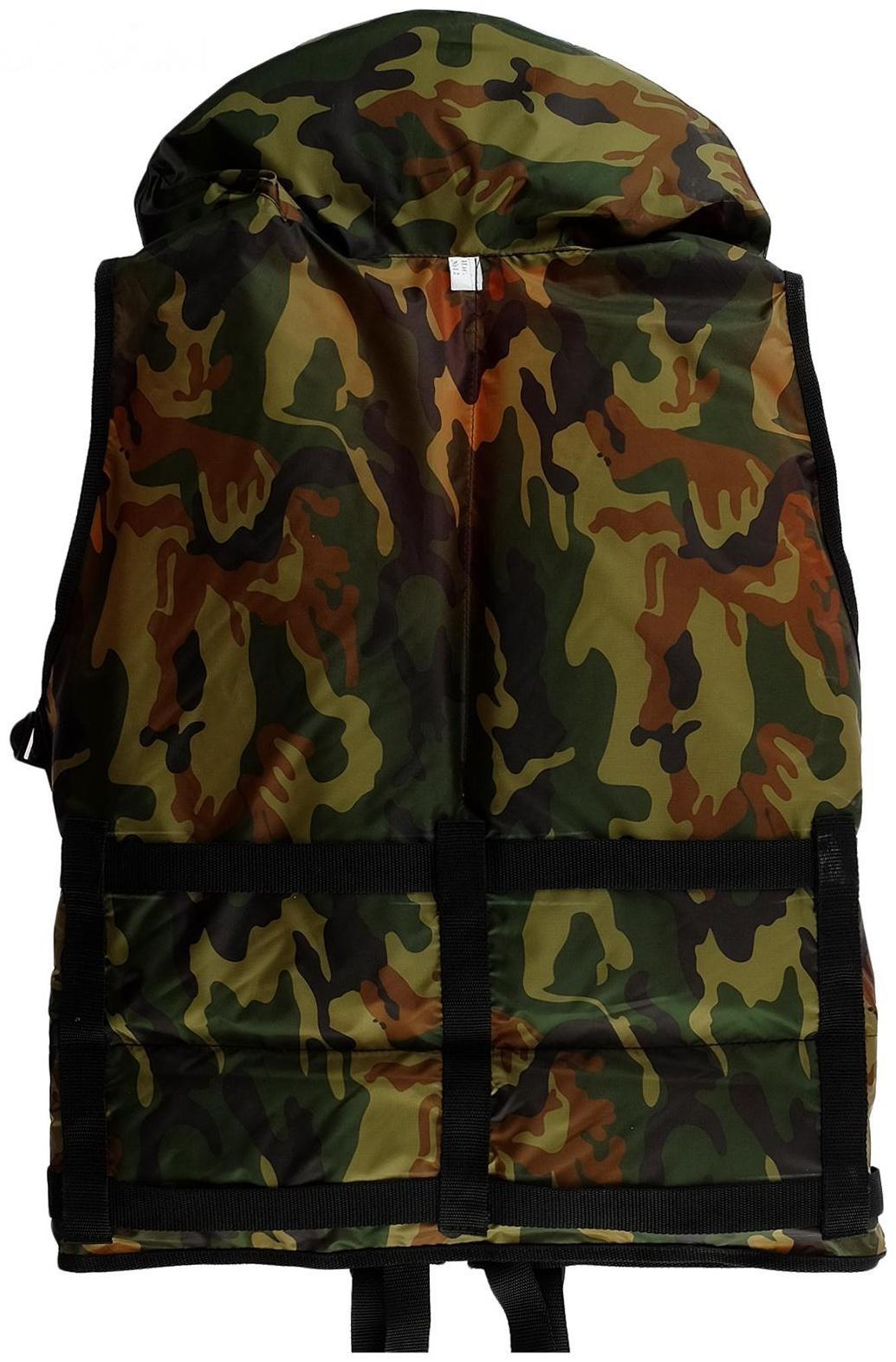 Жилет спасательный 2-сторонний «Охотник» 80-120 кг