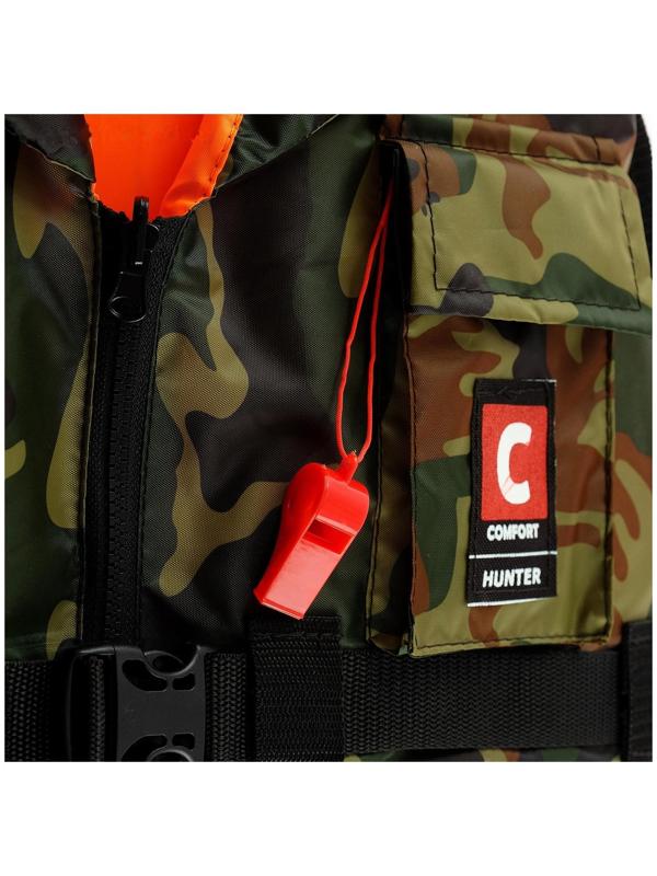 Жилет спасательный 2-сторонний «Охотник» 80-120 кг