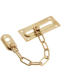 Цепочка дверная ТУНДРА, цвет золото, 1 шт.