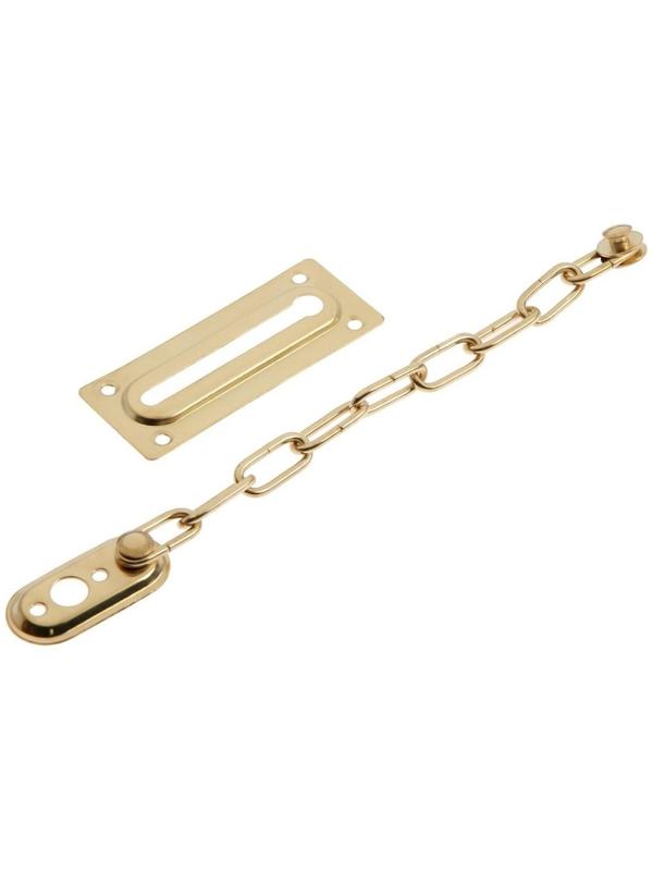 Цепочка дверная ТУНДРА, цвет золото, 1 шт.