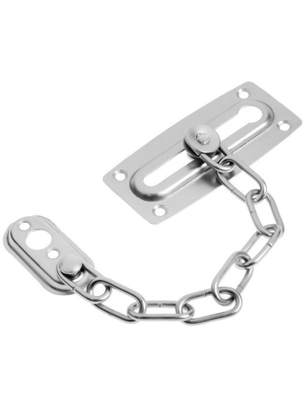 Цепочка дверная ТУНДРА, цвет хром, 1 шт.