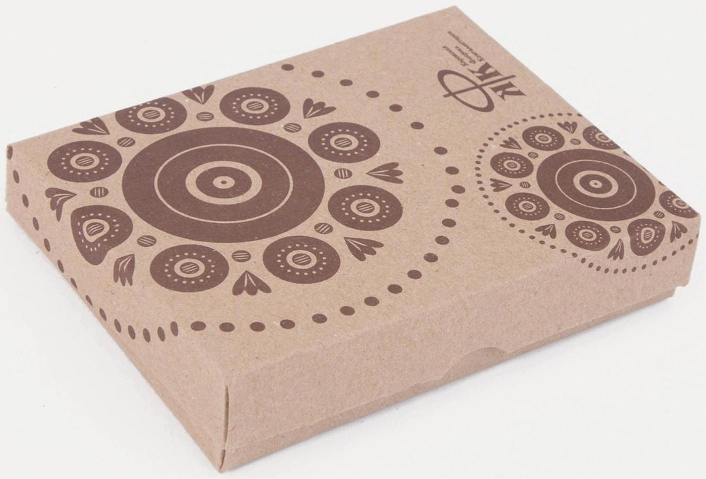 Кошелёк на кнопке, цвет красный