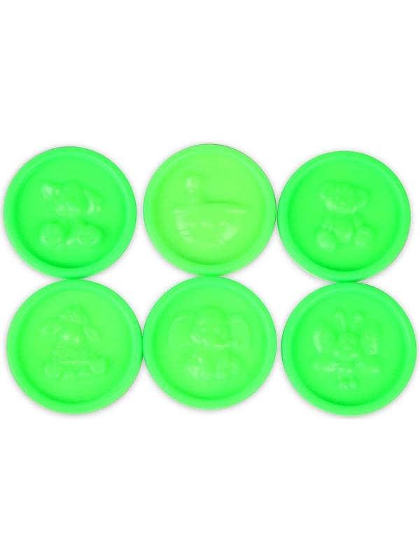 Тесто для лепки, 7 цветов 15 г в ведёрке