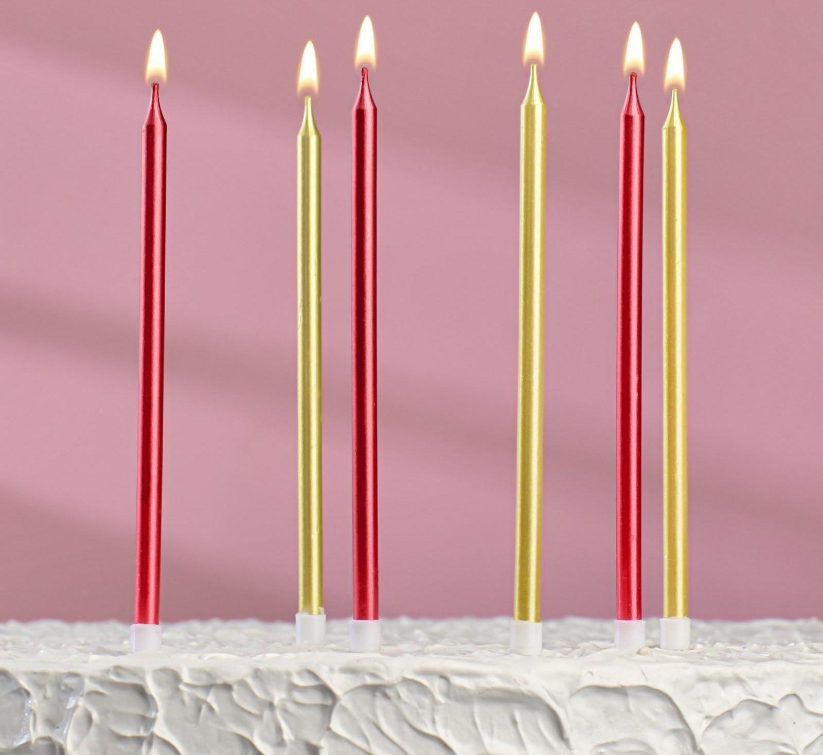 Свечи в торт 