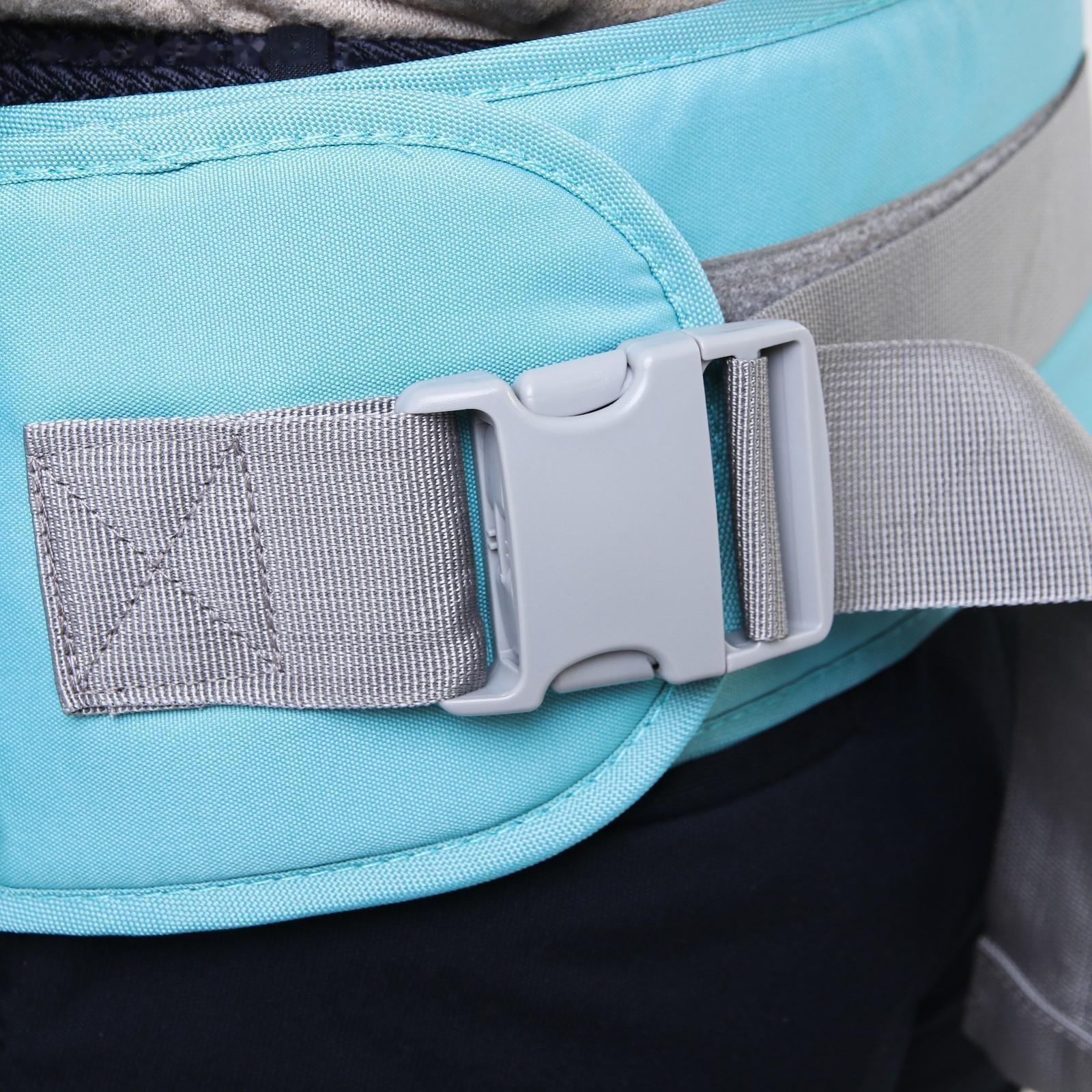 Рюкзак-кенгуру «Звезды», цвет голубой