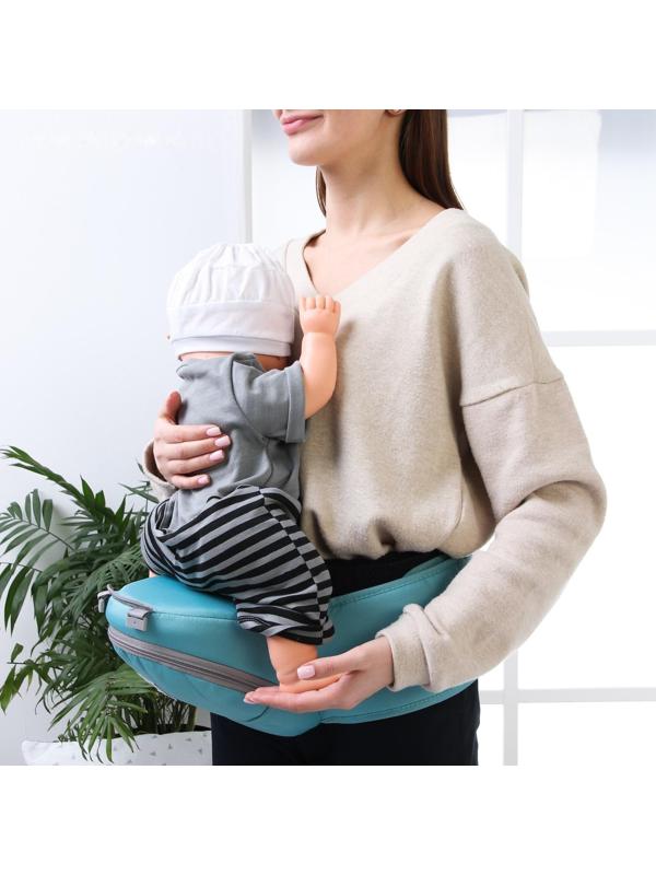 Рюкзак-кенгуру «Звезды», цвет голубой