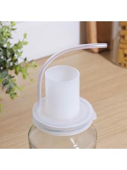 Крышка-гидрозатвор с трубкой для банки