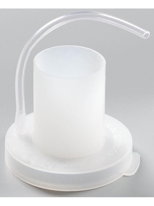 Крышка-гидрозатвор с трубкой для банки