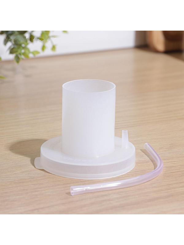 Крышка-гидрозатвор с трубкой для банки