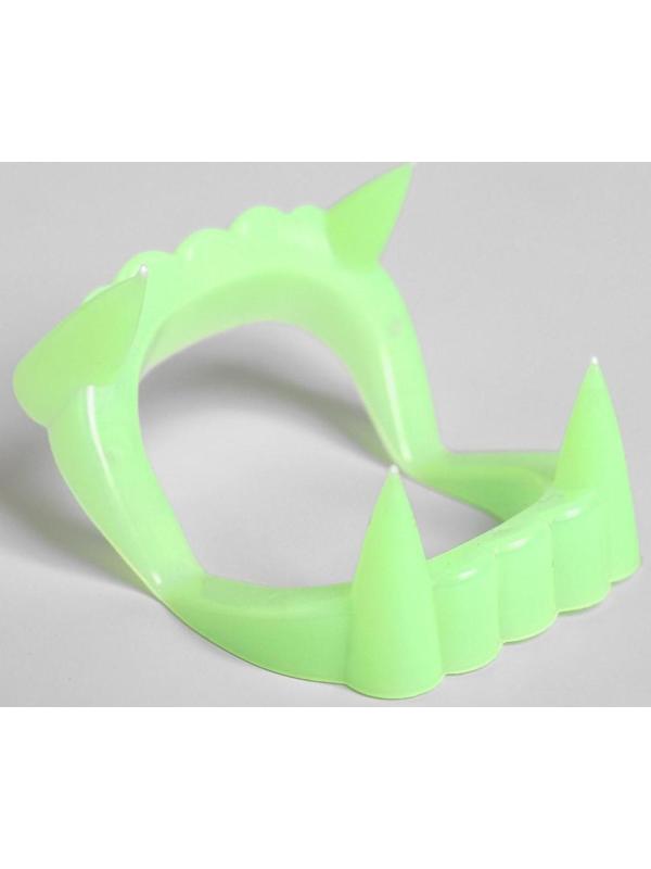 Челюсть «Вампир», цвет зелёный