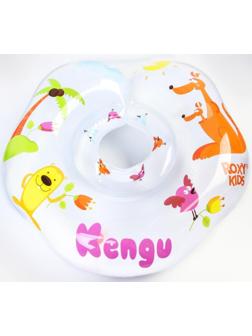 Надувной круг на шею для купания малышей Kengu, «Кенгуру»
