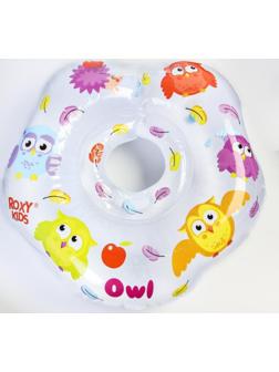 Надувной круг на шею для купания малышей Owl, «Птички»