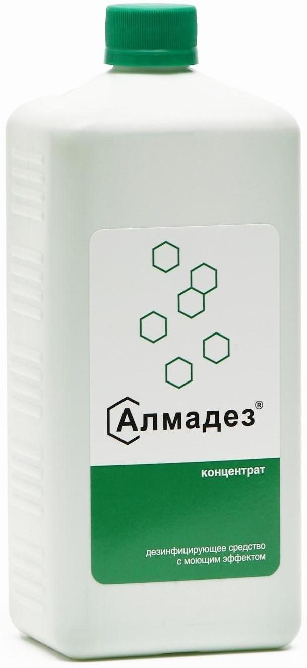 Дезинфицирующее средство с моющим эффектом Алмадез (концентрат), 1,0л.