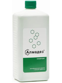 Дезинфицирующее средство с моющим эффектом Алмадез (концентрат), 1,0л.